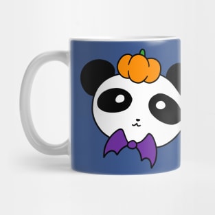 Pumpkin Panda Face Mug